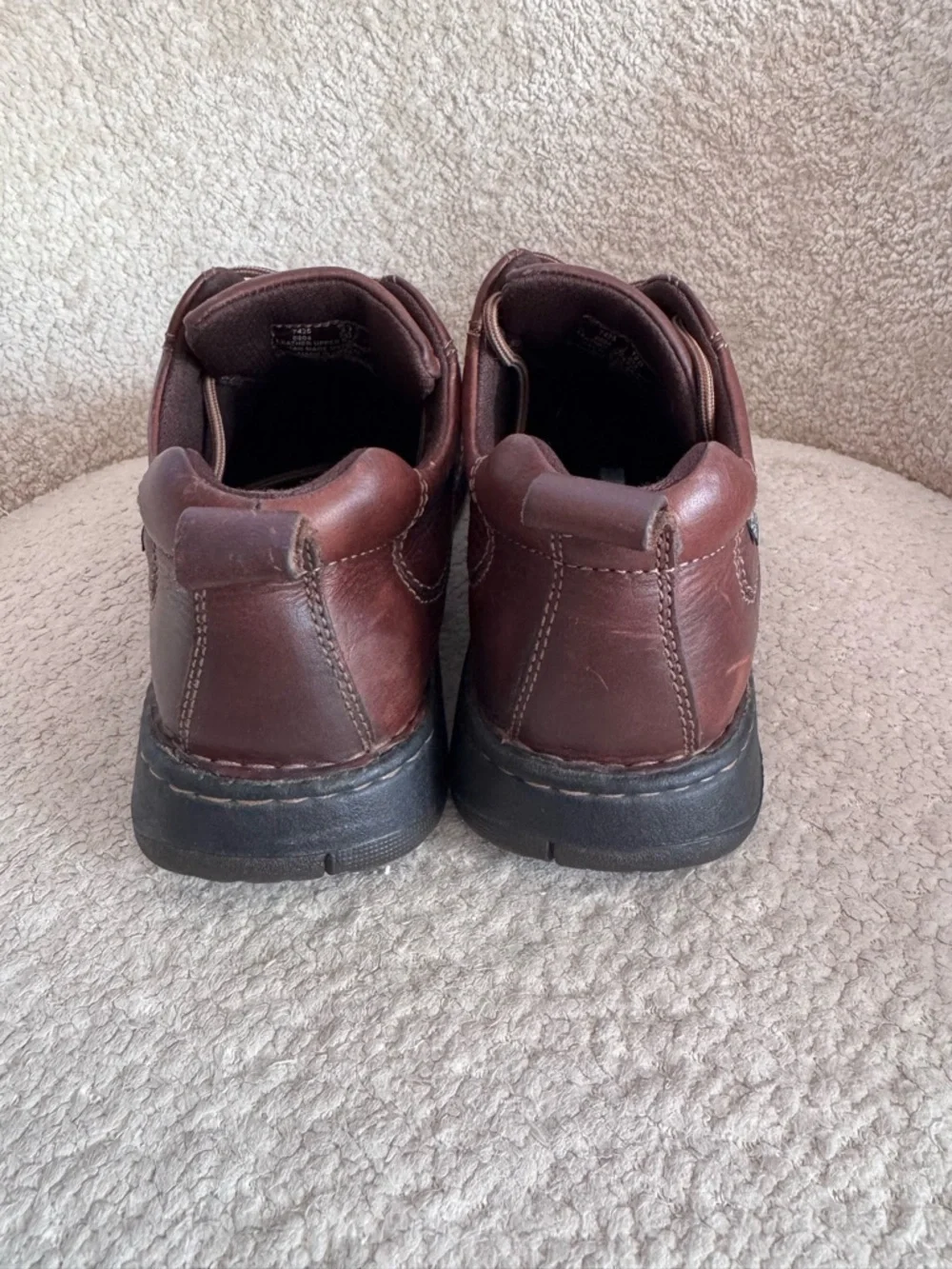 Eastland Brown Leather Casual Oxford Shoes Men’s Size 12D Wide Comfort Walking